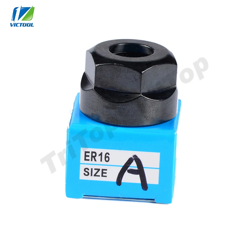 2pcs/lot precision A type ER16 spring collect nut clamping ER16-A for CNC milling engraving machine