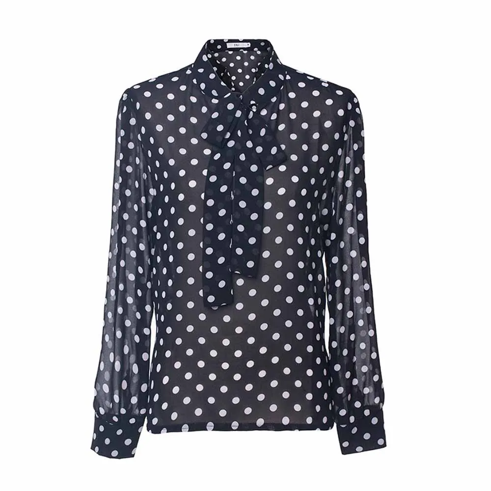polka dots shirts for womens