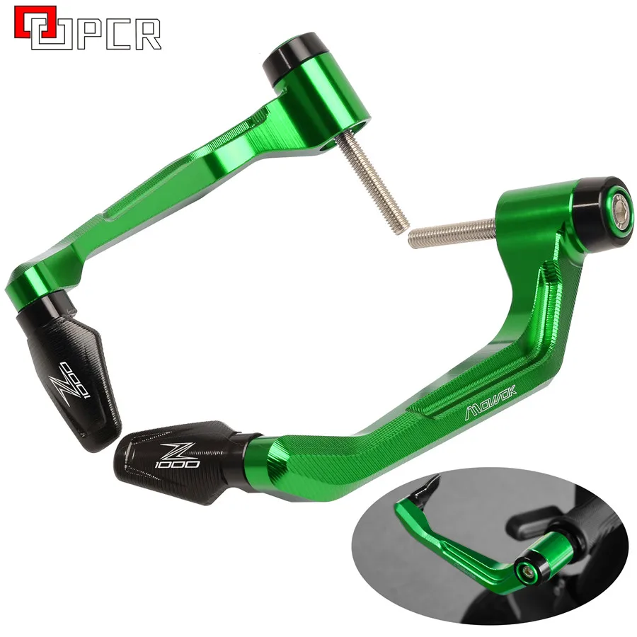 

Motorcycle Handguards Grips Bar Handlebar Brake Clutch Levers Protector Guard For KAWASAKI Z1000 Z 1000 2010-2019