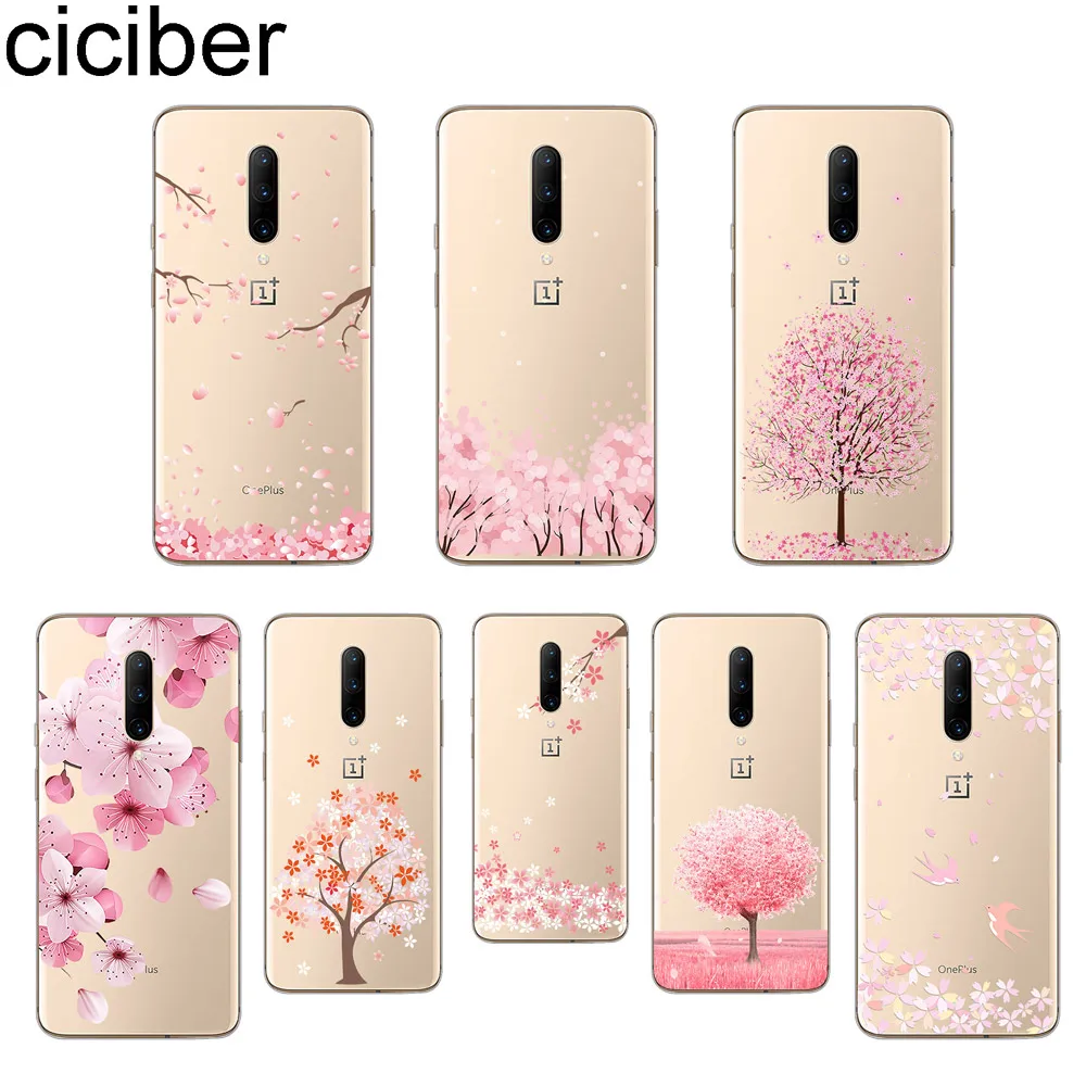 ciciber Flower Floral Phone Case For font b Oneplus b font font b 7 b font