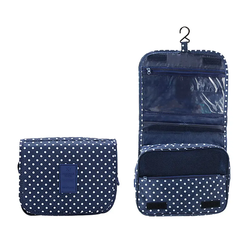 DINIWELL Hanging Toiletry Kit Clear Travel Storage Bag Cosmetic Carry