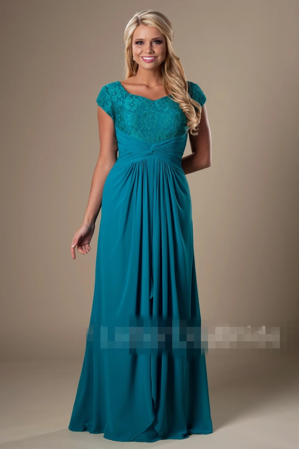 Vintage Turquoise Blue Bridesmaid Dresses