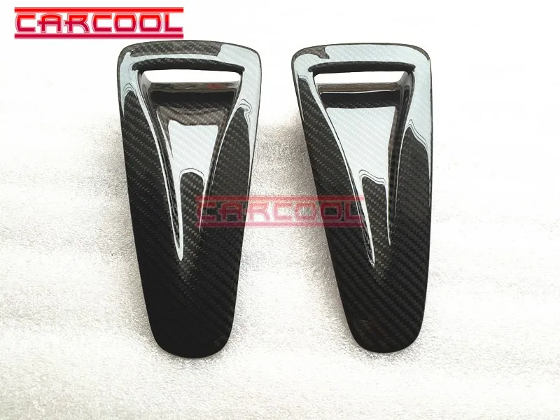 FREEING-SHIPPING-GTR-R35-Carbon-Fiber-Hood-Scoop-Vent-Intake-GLOSSY-FINISH-2PCS-PAIR (1)