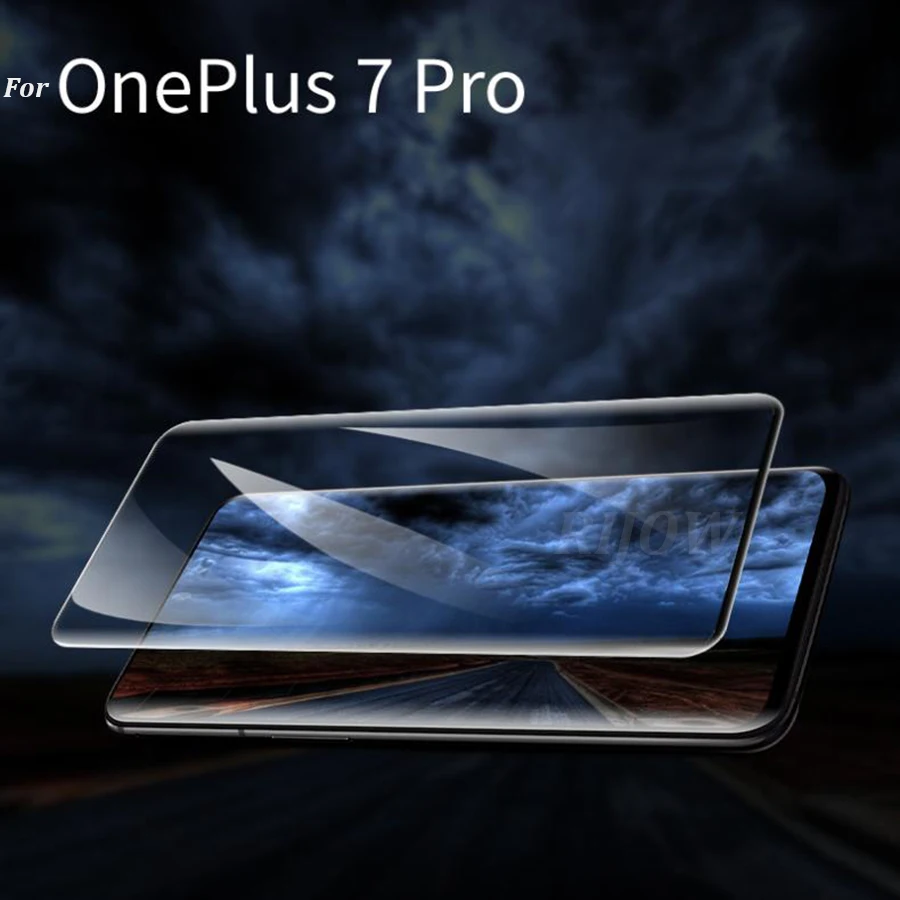 Ультрафиолет закаленное стекло для OnePlus 7 Pro полная жидкая клеевая защита экрана OnePlus 7 Pro One Plus 7T стекло 3D 5D камера защитная пленка 7Pro