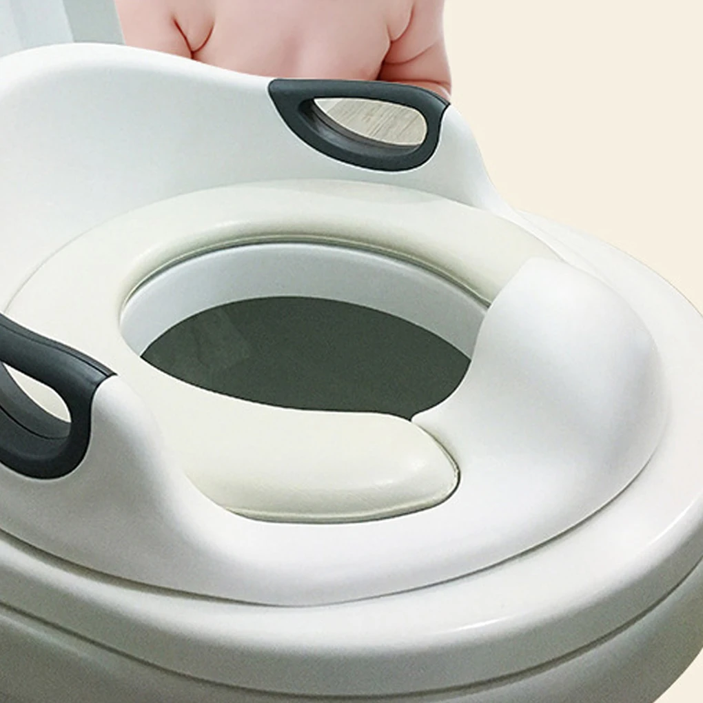 

Baby Potty Toilet Bowl Cute Cartoon Training Pan Toilet Seat Children Bedpan Portable Urinal Comfortable Backrest Pot Seat