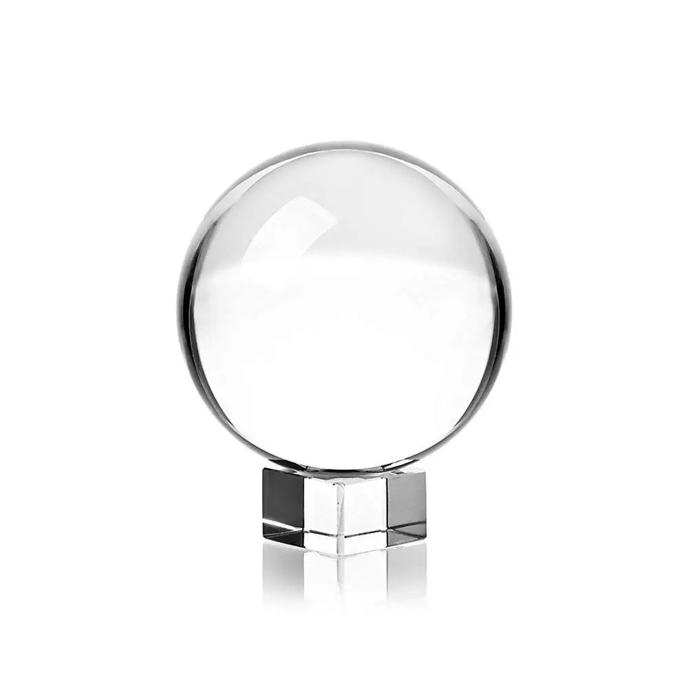 

XINTOU Clear Photography Crystal Lens Ball 60 / 70 / 80 mm Home Art Decor Sphere Gazing Ball Props for amateur photographer