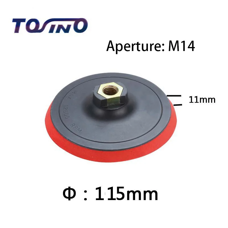 2PCS of 4.5&quot (115mm) 4.5 inch Polisher Bonnet Backing Pad For adhesive Sand Paper Sanding Polishing Discs M14 | Инструменты