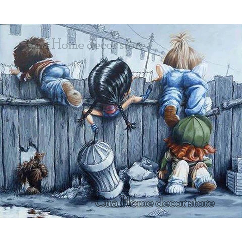 

Набор для алмазной вышивки «сделай сам», набор для алмазной вышивки с рисунком девушки и мальчика, полноразмерная мозаика, 3d вышивка крести...