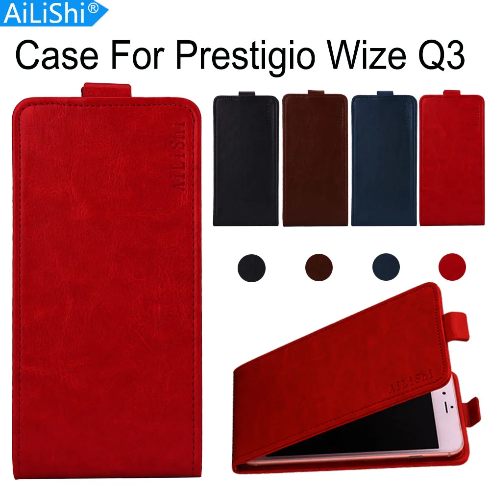 

AiLiShi Factory Direct! Case For Prestigio Wize Q3 Luxury Flip PU Leather Case Exclusive 100% Special Phone Cover Skin+Tracking