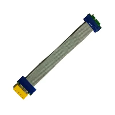 

Flexible Slot PCI Express Relocate Cable PCI-E 1X to 1x Slot Riser Card Extender Extension Ribbon pcie cable for Bitcoin Miner