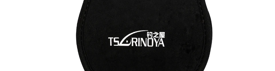 TSURINOYA спиннинговая круглая рыбацкая сумка M/L/XL утепленная спиннинговая рулонная сумка крышка катушка защитный чехол рыболовный инструмент Pesca аксессуары