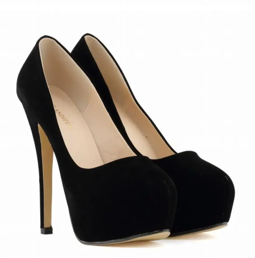 

Plus Size 35-42 Ladies Shoes Korean Fashion Stiletto Platform Women High Heels 10 Colors Spring Sexy Women Shoes Nightclub Heels