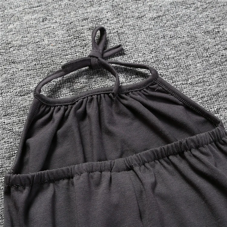 Летний хлопковый комбинезон с лямками для маленьких девочек, комбинезон гарем, брюки, летняя одежда, DBR094