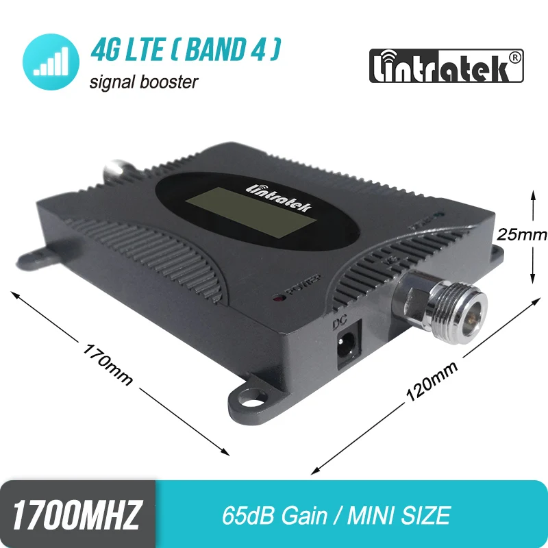 MINI 4G LTE 1700 MHz Signal Booster AWS 1700/2100
