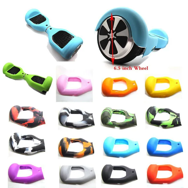 

Anti Scratch Sleeve/Wrap/Enclosure 6.5" 2 Wheels Self Balancing Electric Scooter Silicone Case Cover for Hoverboard Skateboard