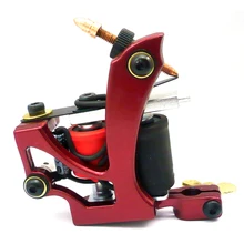 UPTATSUPPLY Tattoo Aluminum Coil Machine Alloy 10 Wraps Equipment Liner Shader Tattoo Gun Beauty Health Tools