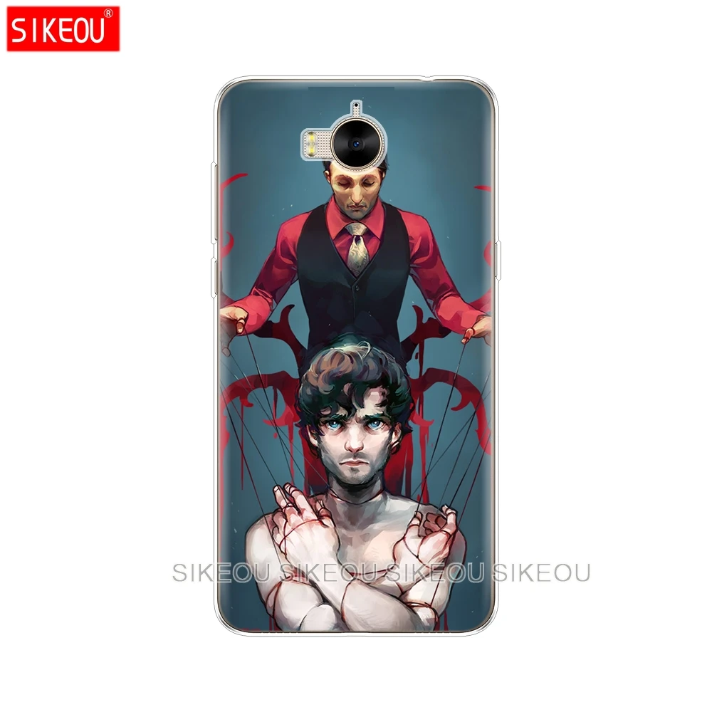 Силиконовый чехол для телефона huawei Y3 Y6 Y5 2 II 2017 nova 2s LITE plus Hannibal eat the rude|Бамперы| |