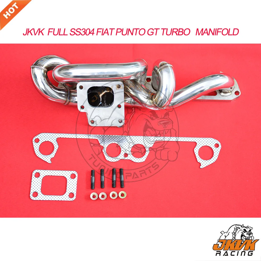 

JKVK RACING Full SS304 F.i.at Punto GT Turbo Exhaust manifold