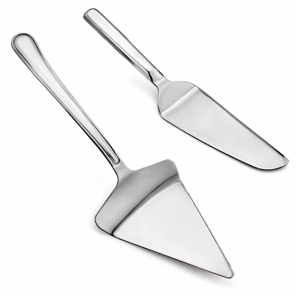 2pcs/lot Stainless Steel Home Party Baking cake shovel knife Pizza