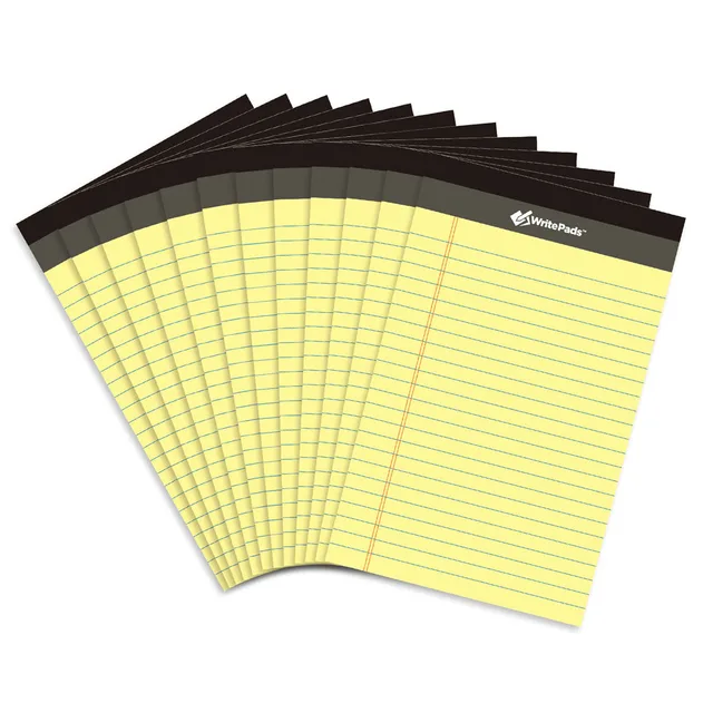 Memo Pad USA style Legal pad A5 12PCS*50 sheets Writing pad Office