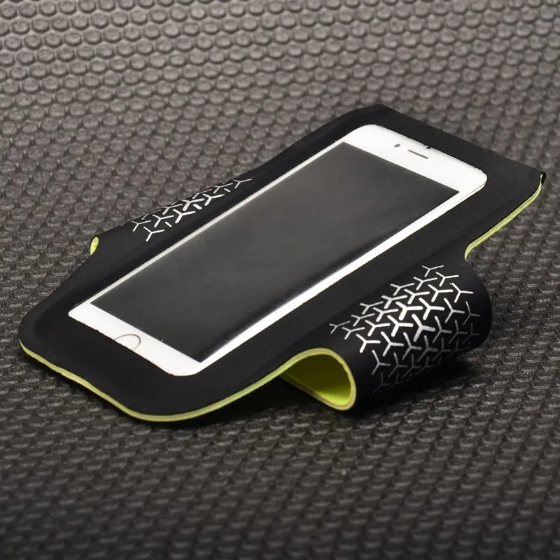 

sports armband phone Lycra fast dry breathable perspire anti-slip running cellphone arm band universal jogging mobile holders