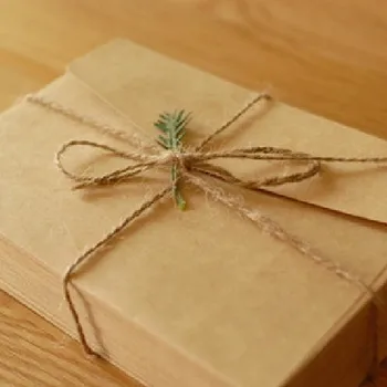 

50PCS/lot Retro Style A Grade Quality Blank Kraft Envelops Natural color Plain Kraft Paper Gift Envelop 160*110mm