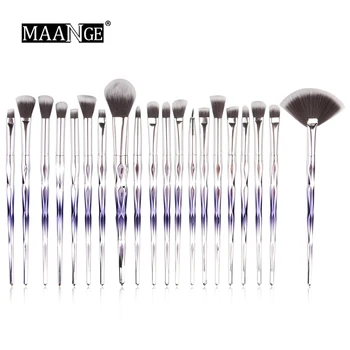 

MAANGE 15/20pcs Pro Makeup Brushes Set Eyeshadow Powder Eyebrow Eyeliner Blush Comestic Concealer Lip Blending Brush Beauty Tool