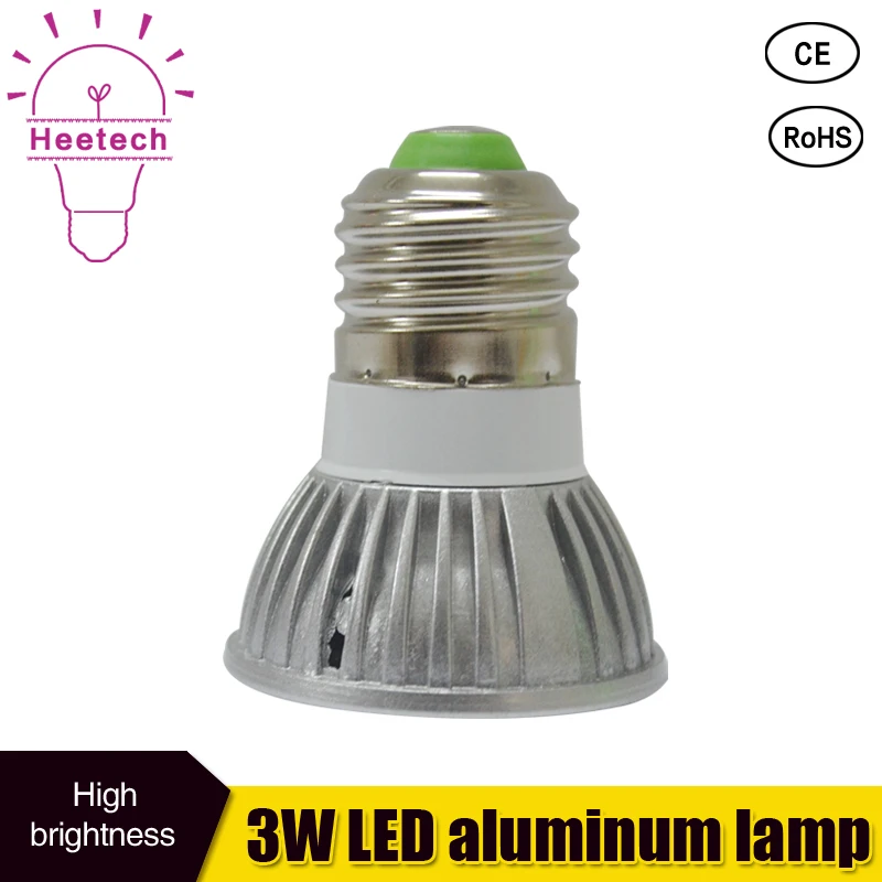 Lampara E27 bombilla LED 220 V Bombillas SMD 2835 lámpara LED Spotlight 3 W blanco frío bombilla para el hogar decoración llevó la luz