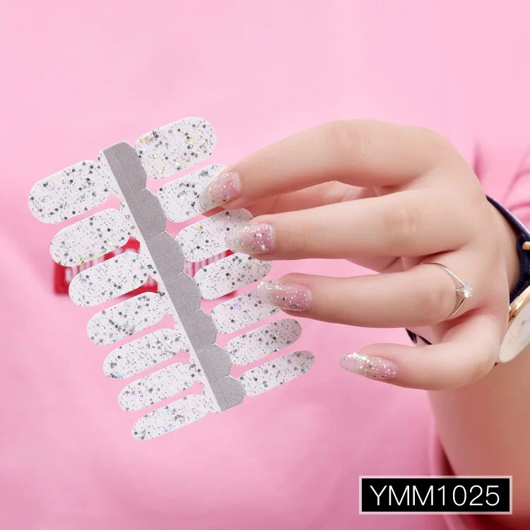 14 шт/Лист наклейки для ногтей стойкая блестка для ногтей безопасные нетоксичные для беременных женщин наклейки для ногтей s 29 цветов