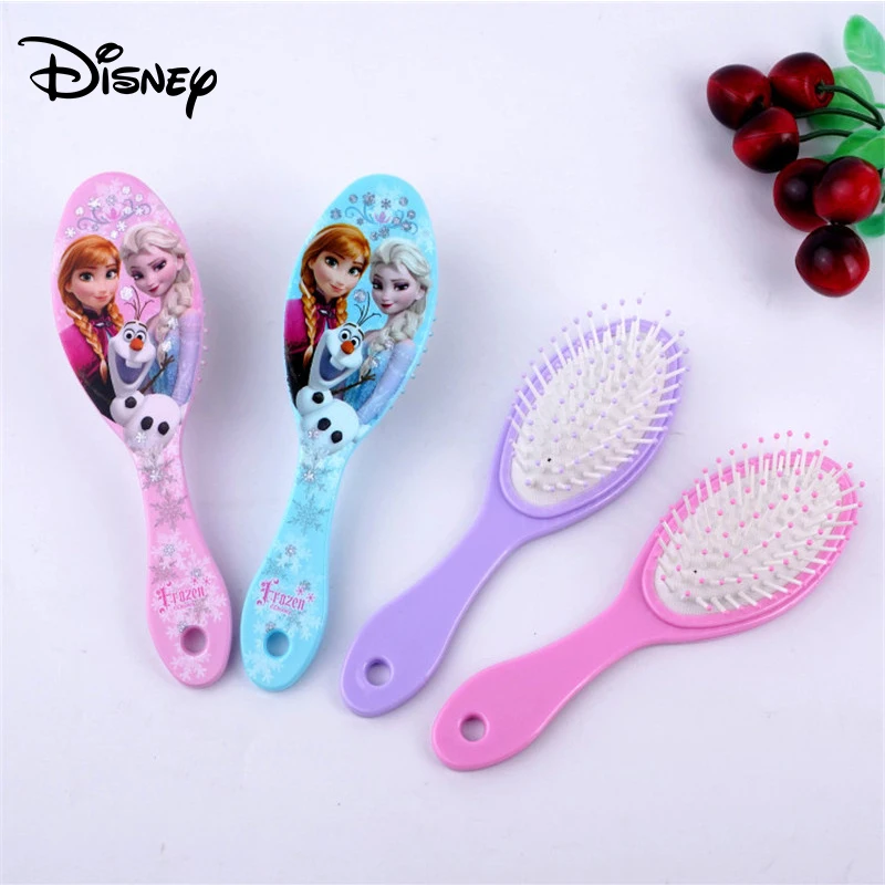 

Disney Elsa Anna Princess Air Cushion Comb The Frozen Girls Comb Children Baby Cartoon Anti-static Comb