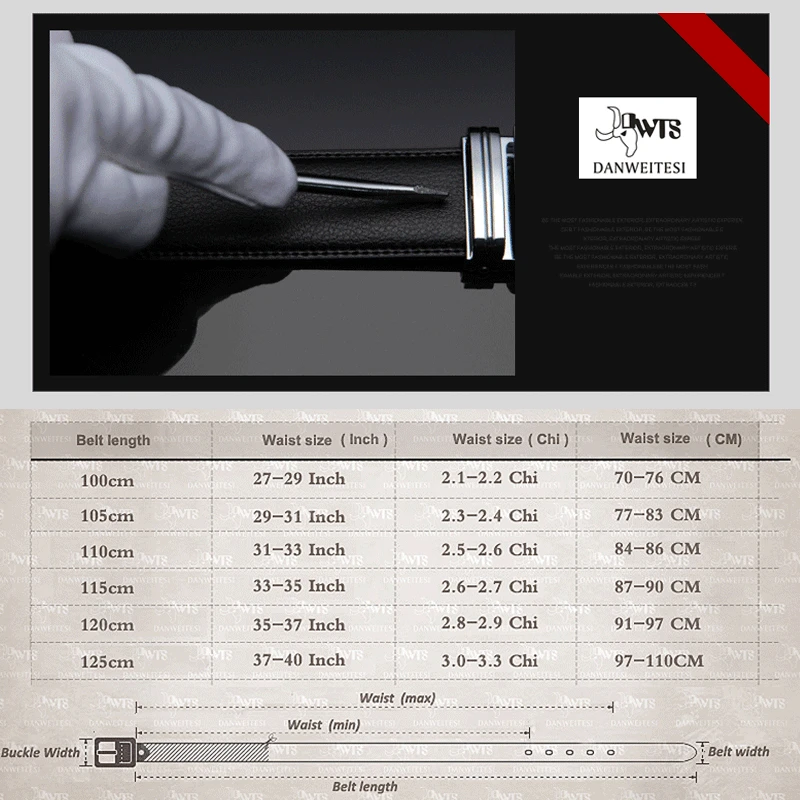 [DWTS]Designer Leather Strap Male Belt Automatic Buckle Belts For Men Girdle Wide Men Belt Waistband ceinture cinto masculino