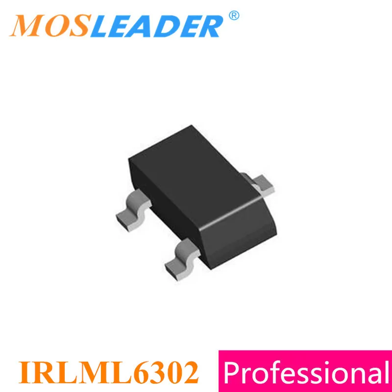 

Mosleader IRLML6302 SOT23 1000PCS 3000PCS P-Channel 20V 0.78A IRLML6302TR IRLML6302TRPBF IRLML6302PBF High quality