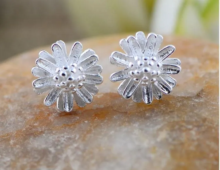 daisy fresh flower earrings (31)
