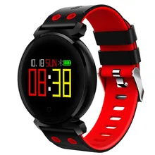K2 Цвет Экран сердечного ритма крови Давление спортивные IP68 Smartwatch для IOS Android активности отслеживатель шагомер сенсорный экран Смарт-часы
