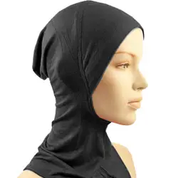 Мусульманское Для женщин хиджаб Мягкий хлопок Исламская под шарф полное покрытие Шапки Bone капот шапки P3