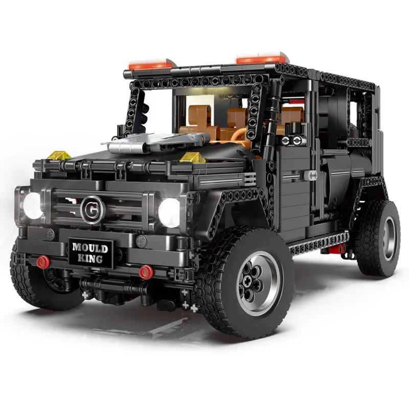 Yeshin-20100-DHL-Technic-Series-Compatible-With-Legoing-MOC-2425-G500-AWD-Wagon-Set-Building-Blocks (3)