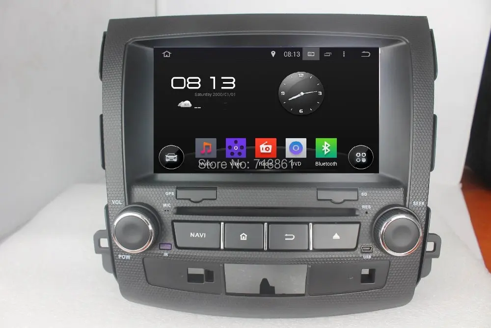 8" Android 4.4.4 for mitsubishi outlander 2006 2012 car dvd,gps