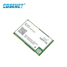 E22-400T22S SX1268 UART LoRa чистая Рабочая RSSI беспроводной приемопередатчик 22dBm 433 МГц SMD IPEX модуль с отверстием для штемпеля приемник