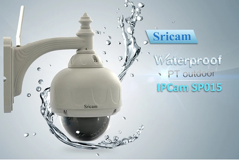 SRICAM SP015 720P H.264 WiFi IP Camera Outdoor Security Cam