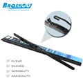 Car Wiper Blade Broshoo brand U hook 14 26 inch choose Natural Rubber ABS material Auto