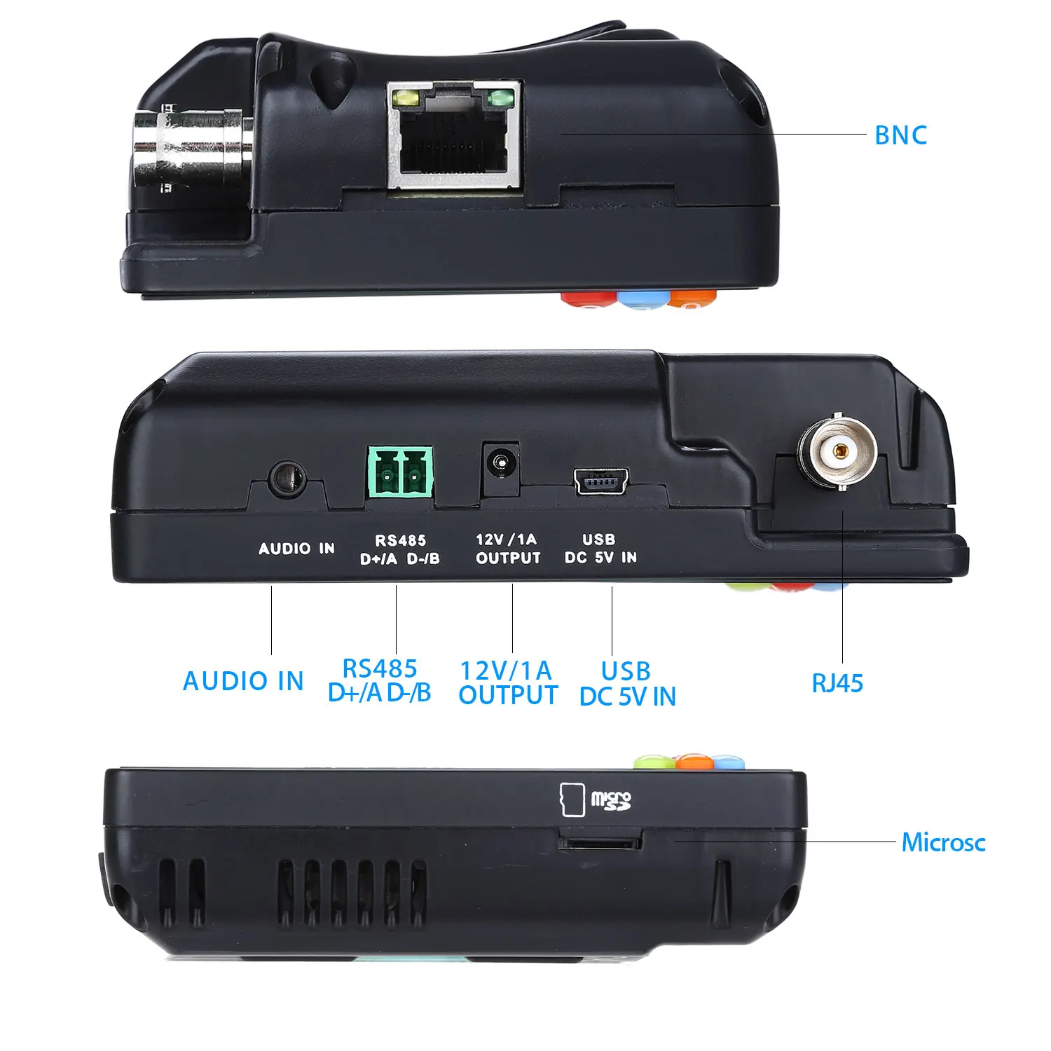 SEESII 3,5 дюймов 4K CCTV IP камера тест er монитор аналоговый CVBS ONVIF H.265 тест PTZ BNC NTSC/P управление Wifi сенсорный экран Аудио