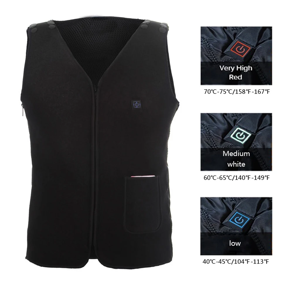 Men Electric Heating Vest-6