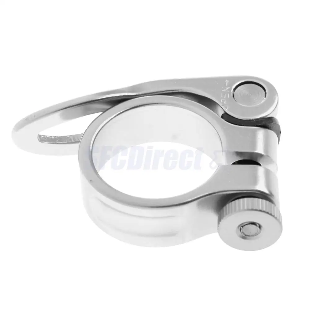 31.8mm Bicycle Seat Clamp Seatpost Clip Tube Lock  Aluminum Alloy Road MTB Cycling Bike Bicycle Quick Release Seatpost Clamp