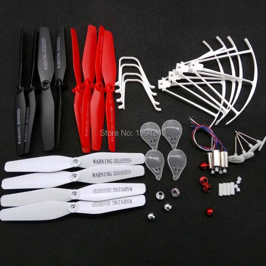 Syma X5UC X5UW RC font b Drone b font Spare Parts motors engines propeller landing skid