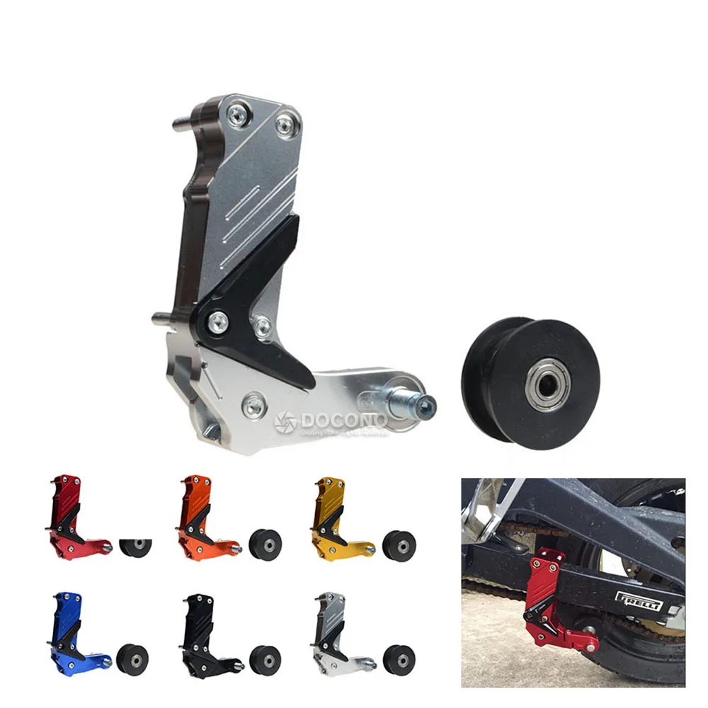 

Motorcycle CNC Aluminum chain tensioner auto adjuster For SUZUKI gladius 650 gsr 250 bandit 1200 For HONDA dio cbr 600rr etc.