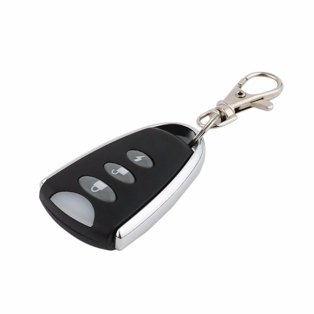 

Universal Wireless 3 Buttons RF Remote Control Car Key 433 MHz Electric Gate Garage Door Security Keychain Controller LXF-106B