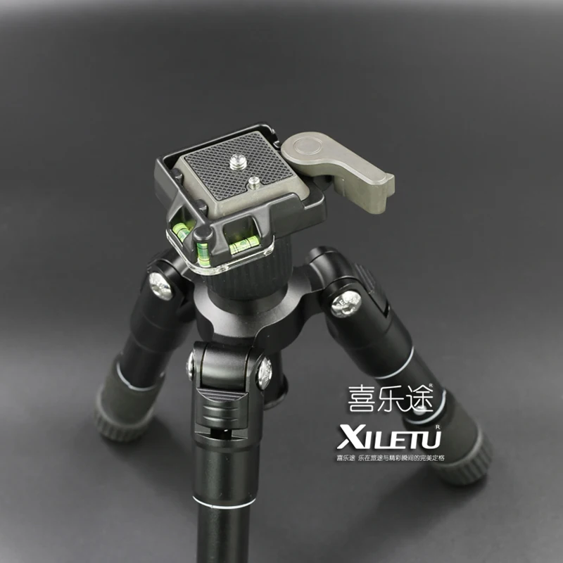 XILETU QR 40 Quick Release Зажим адаптер с пластиной и двойное страхование кнопка для DSLR