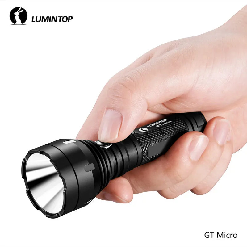 LuminTop GT Micro 1000lm высокомощный светодиодный светильник вспышка s 400m поисковый из