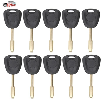 

KEYECU 10 Pcs/lot Replacement Transponder Remote Key Shell Case Blank Fob for Jaguar XJ XJ Sovereign XJS XK8