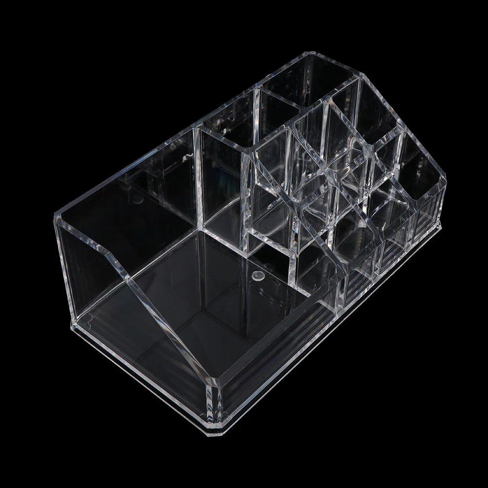Women Fashional 17x9.4x6.7cm Makeup Organizer Plastic Storage Box for